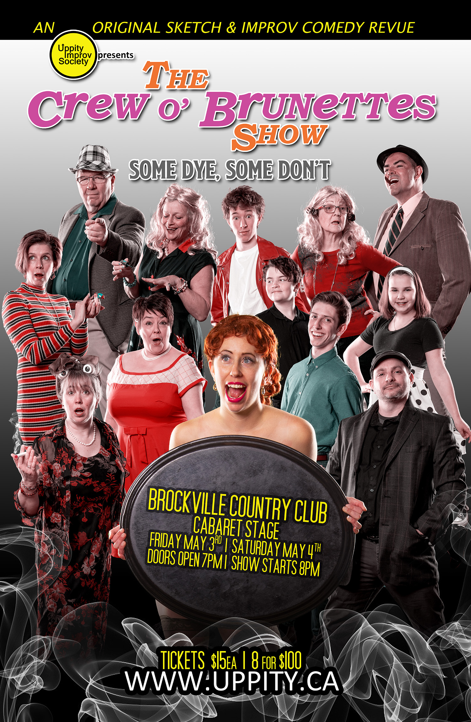 The Crew o' Brunettes Show poster
